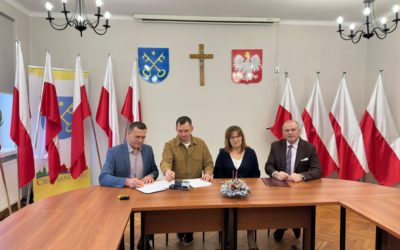 Umowa wspierająca rozwój infrastruktury wodno-kanalizacyjnej w naszej gminie.